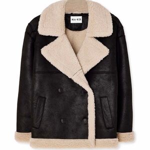 NA-KD bonded jacket 
Size EU 36 (small) brand new with tags